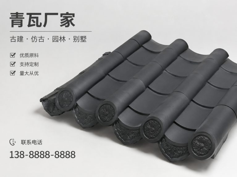 黔东南苗族侗族自治州古建脊瓦与封头瓦